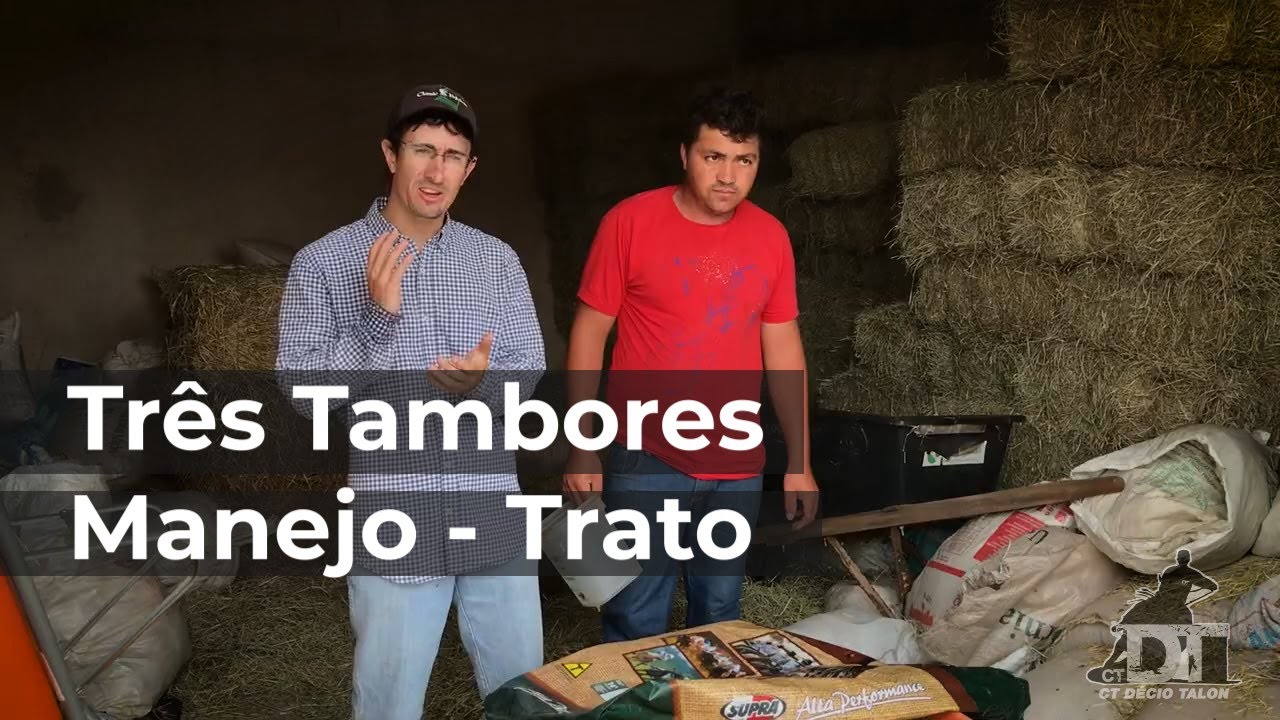 Manejo da tropa - Três tambores - Ep03 Trato- Décio Talon