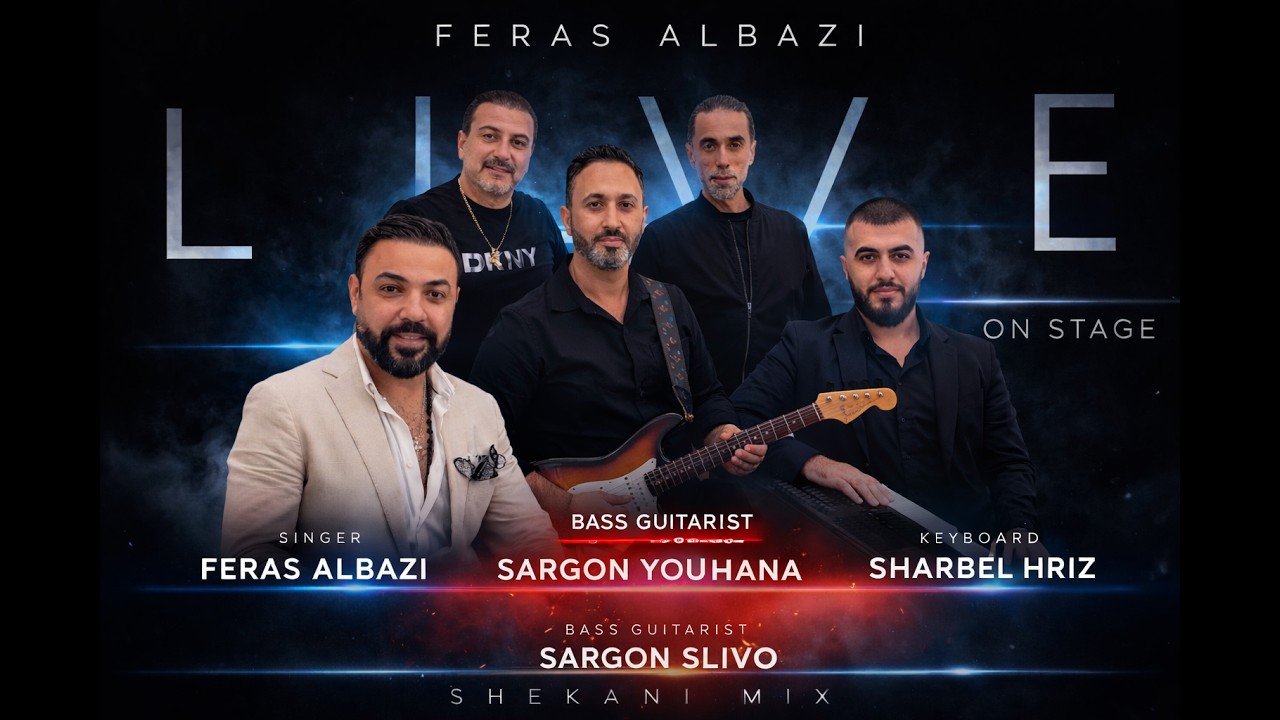 🎤FERAS ALBAZI - SHEKANI LIVE 2026! | #assyrianmusic #ferasalbazi #shekani