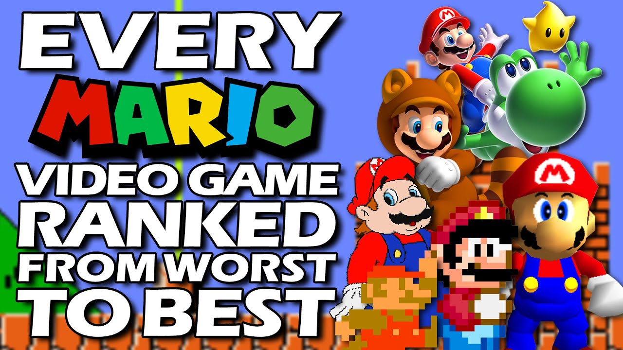 Every Mario Game Ranked From WORST To BEST