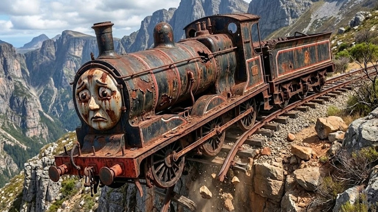 Amazing Restoration – Thomas the Tank Engine Reborn After 25 Years in a Forgotten Scrap Yard #1