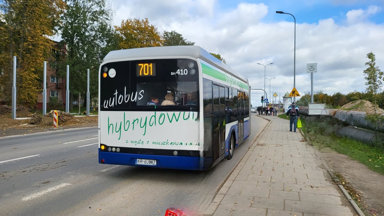 Solaris Urbino 18 III Hybrid #BH410 (MPK Krak&oacute;w - linia 701)