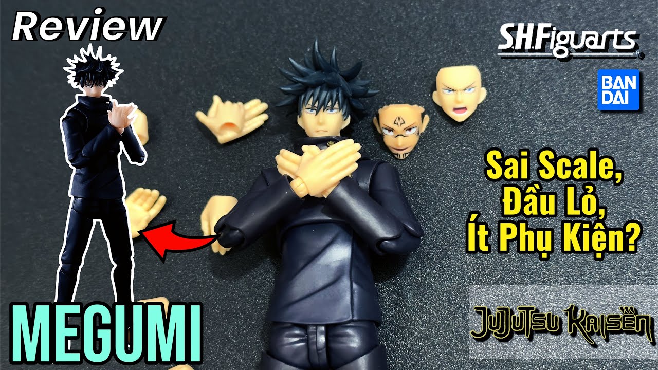 Megumi Fushiguro Shf Quá TỆ Liệu Có ĐÁNG MUA? | Review Mô Hình Jujutsu Kaisen