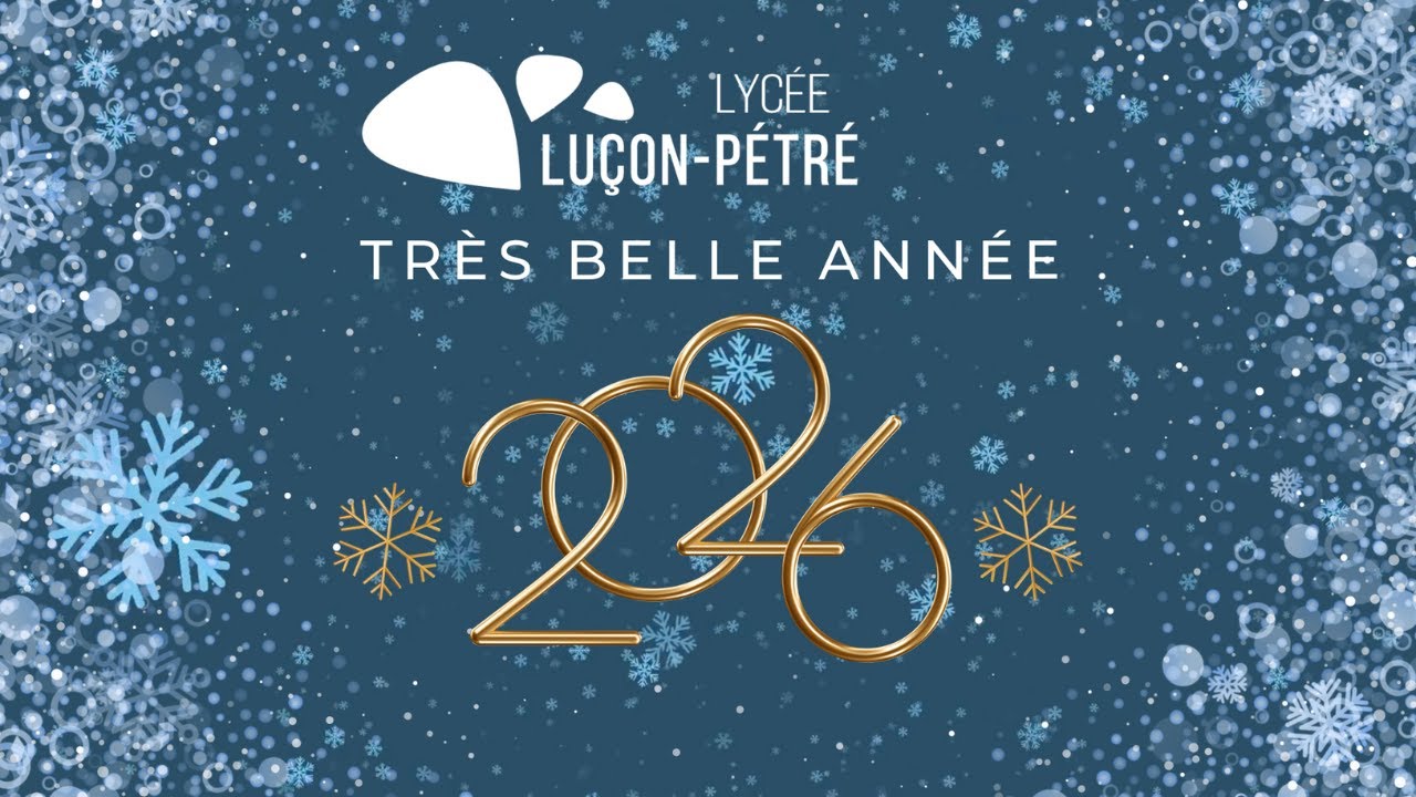 Voeux 2026 - Lycée Luçon Pétré