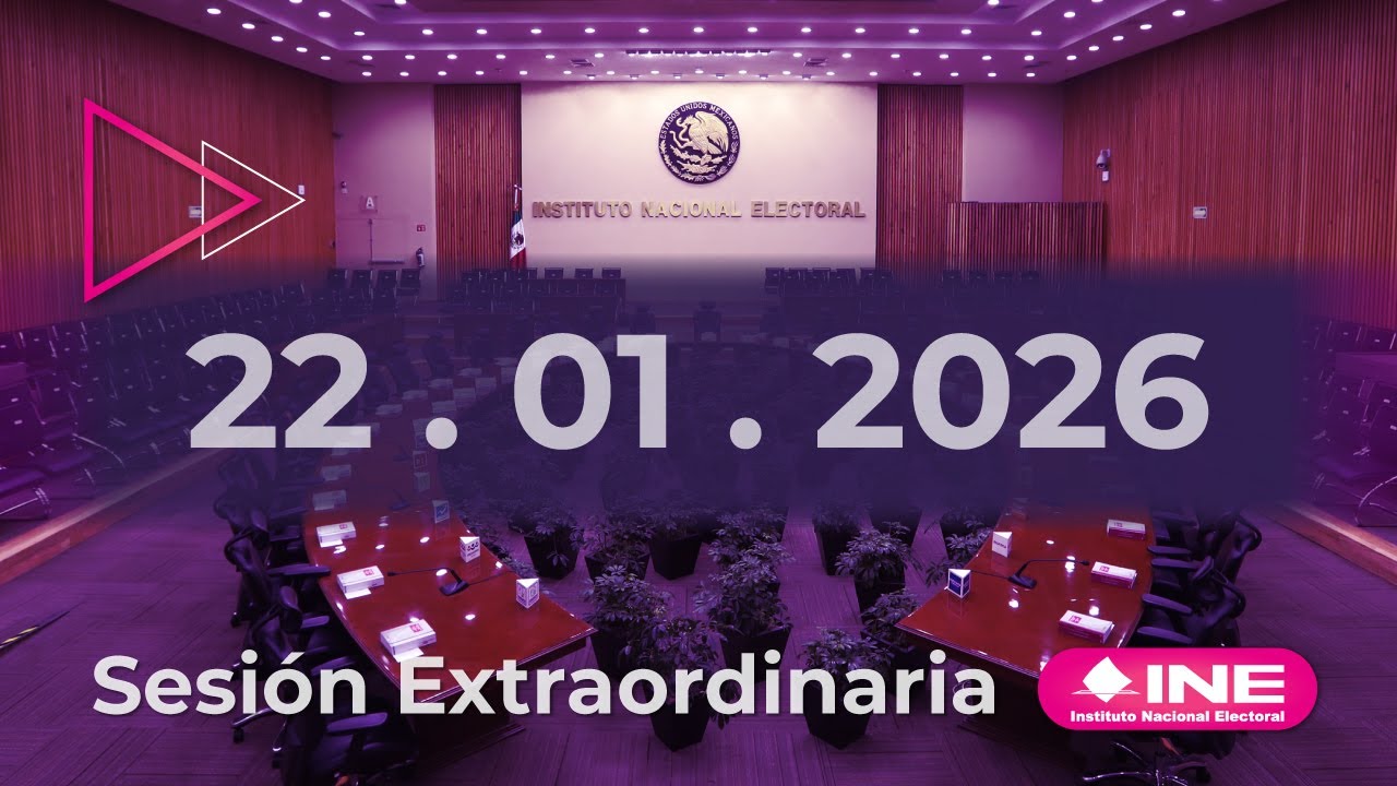 Sesión Extraordinaria del Consejo General (22/01/2026)
