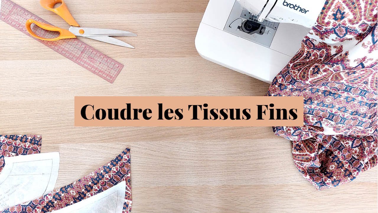 Comment Travailler les Tissus Fins & Délicats ? // Podcast Couture Tissu // Tuto Couture Tissu Flou