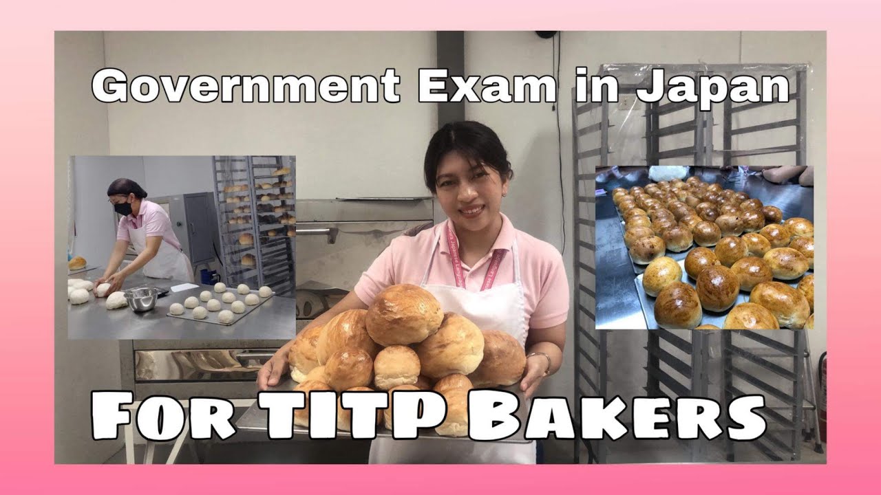 Government Exam in Japan for TITP Bakers