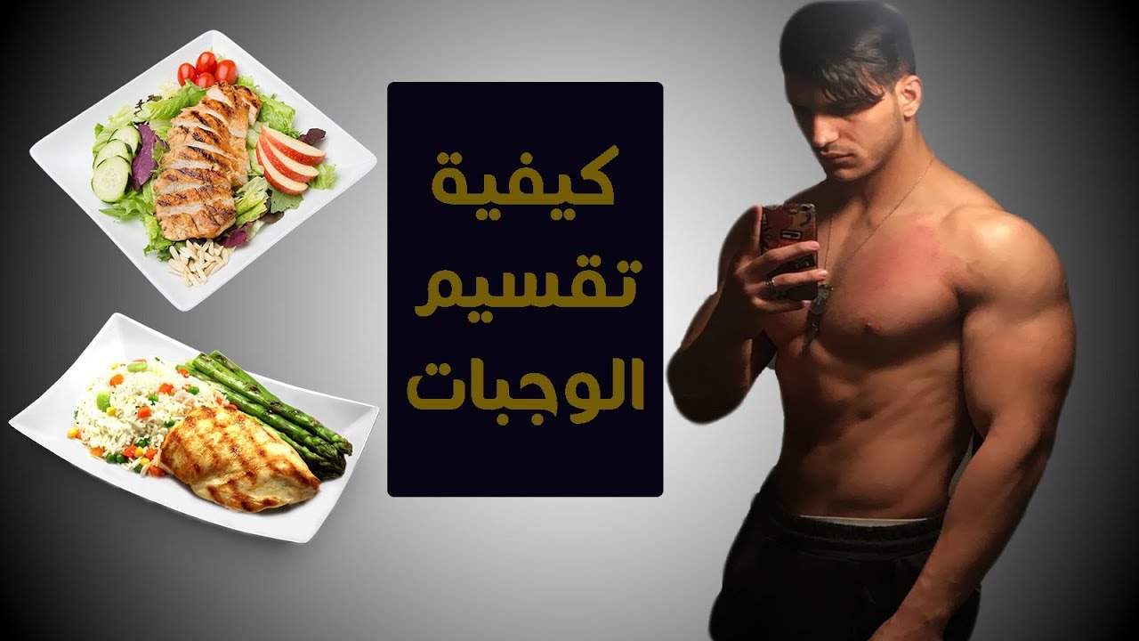 كيفية تقسيم الوجبات
