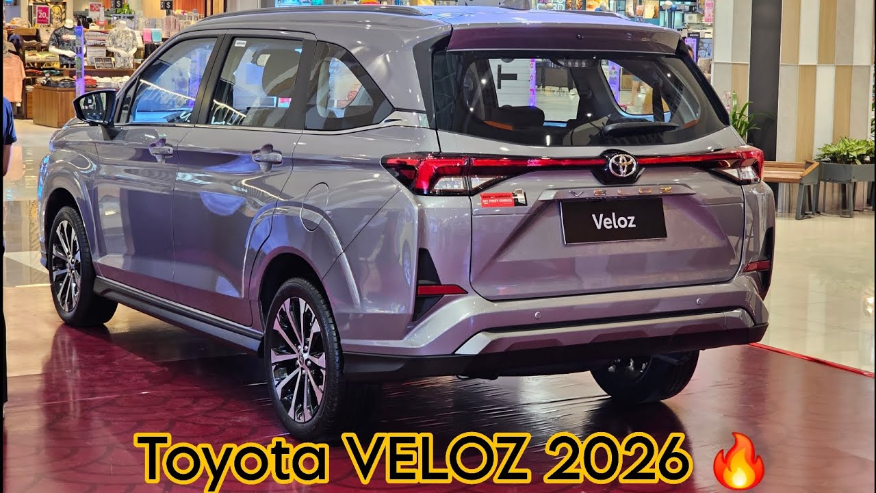 Toyota Veloz 2026 Siliver Color  | 7 Seater SUV | 4 cylinder, 1.5L, 105hp 🔥