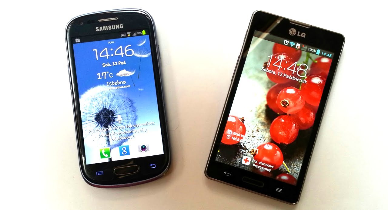 [1/2] Samsung Galaxy S3 mini vs LG Swift L7 II PL