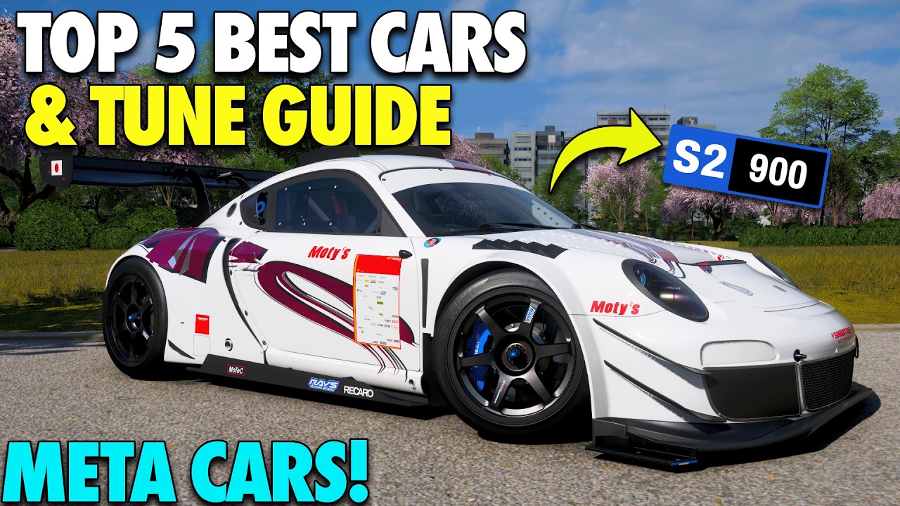Топ-5 ЛУЧШИХ автомобилей и тюнингов для S2-класса в Forza Horizon 6 (мета-автомобили)