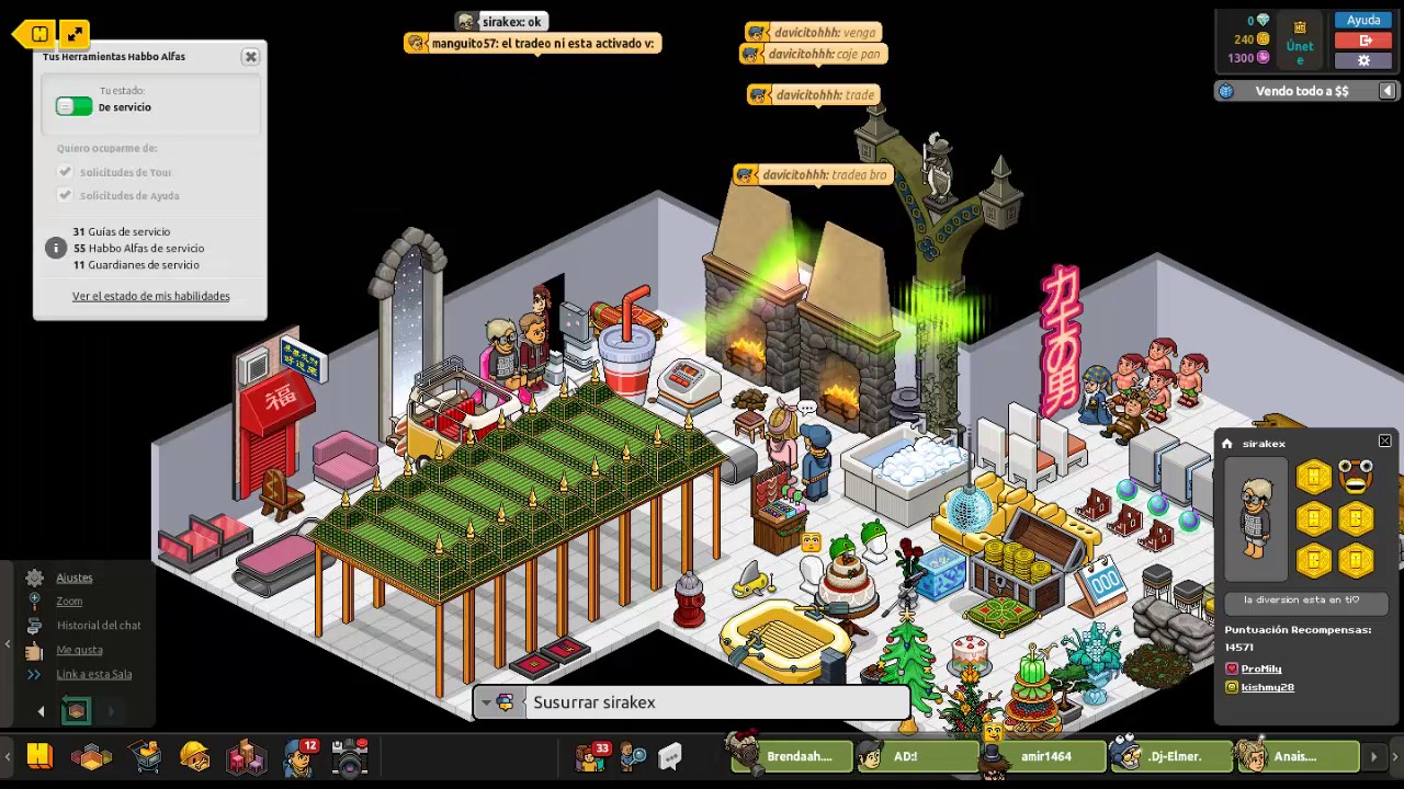 [HABBO.ES] Timando vips y furnis normales #3