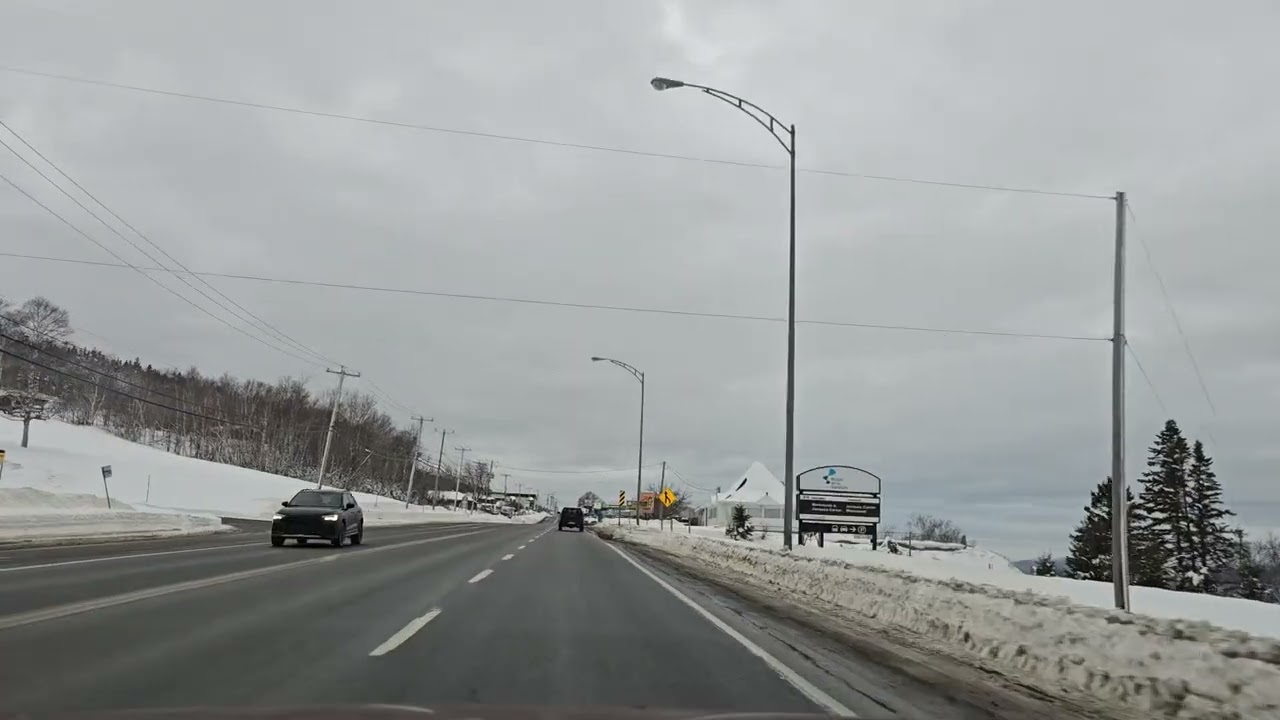 Winter in Fox River (Rivière Renauld), Gaspè Quebec