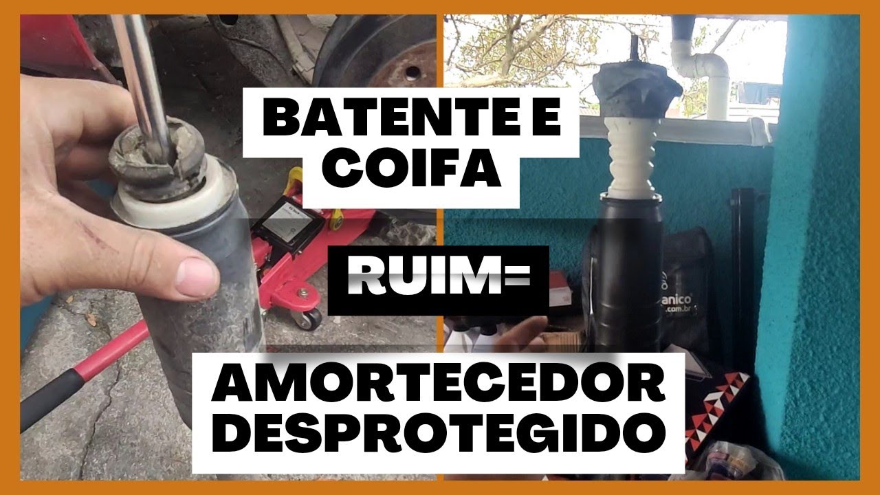 como trocar as coifas e os batentes dos amortecedores do Punto 1.4 fire