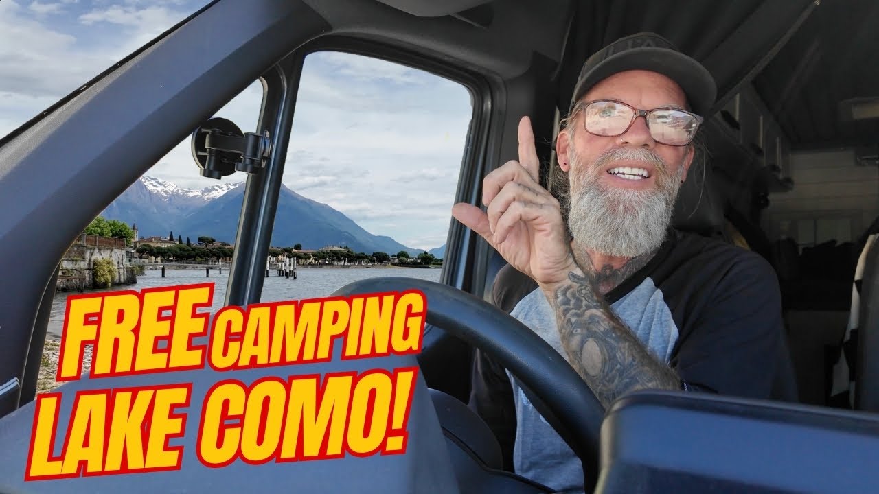 EPIC Vanlife Park-Ups! (Lake Como - ITALY)