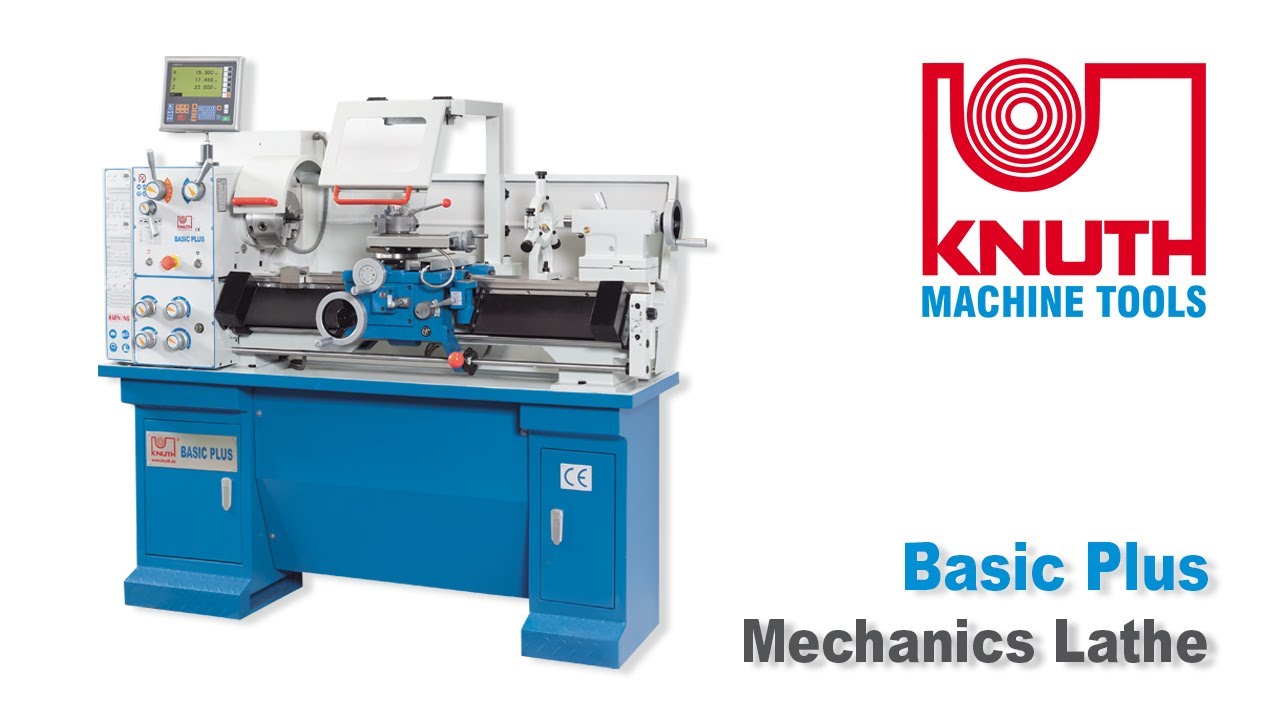 KNUTH Basic Plus - Affordable entry level lathe for industrial use
