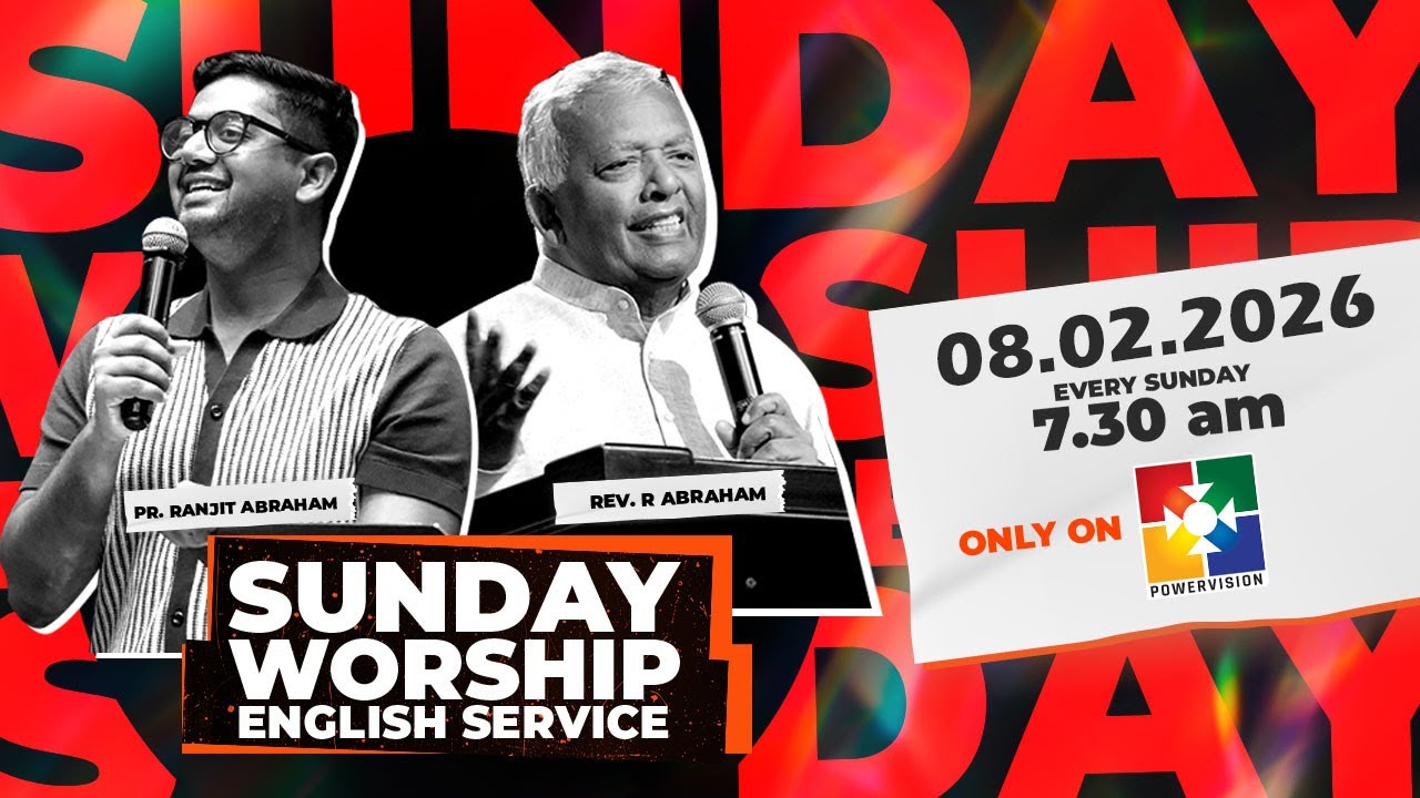 279th SUNDAY SERVICE || ENGLISH WORSHIP || 08.02.2026 || ‪@powervisiontv‬