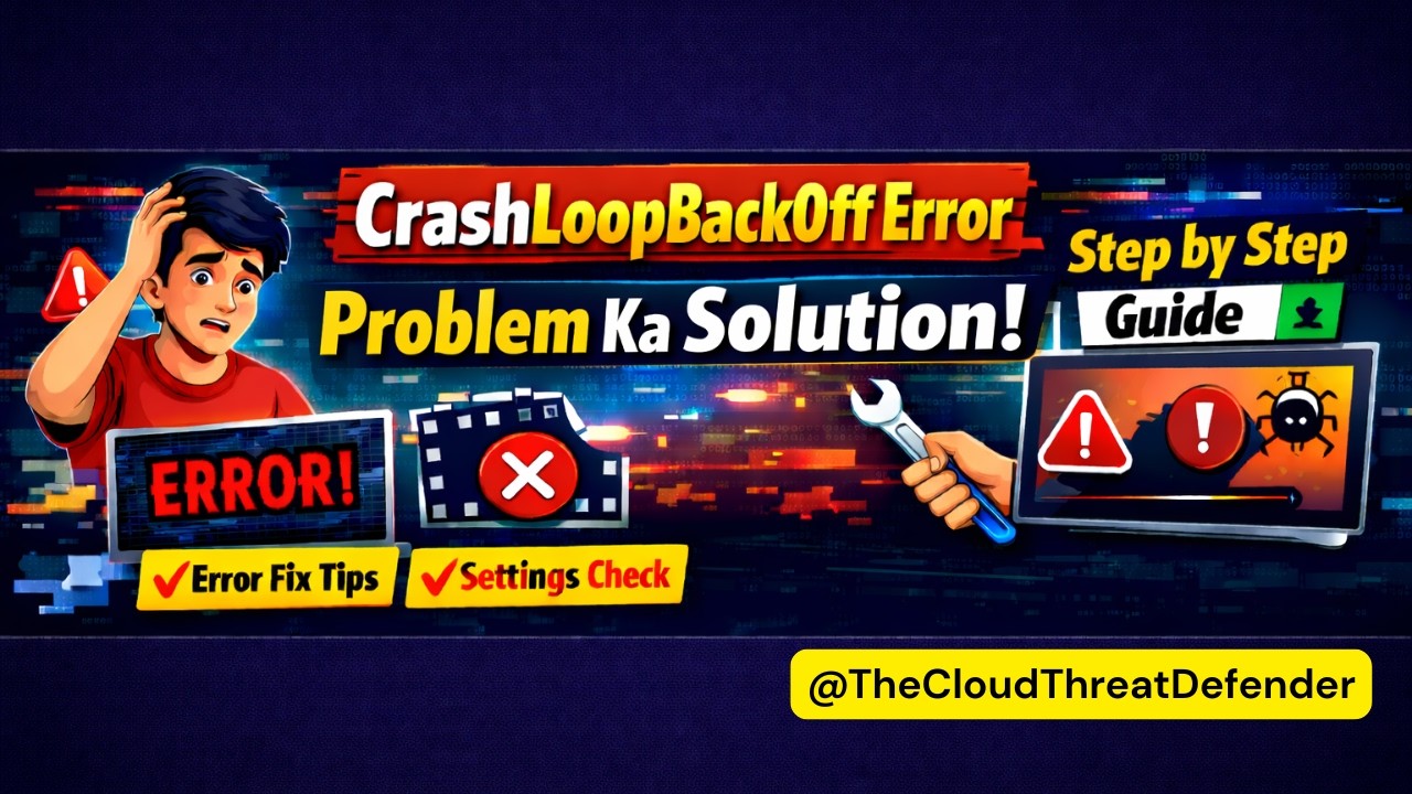 Kubernetes CrashLoopBackOff Error Live Demo & Step-by-Step Fix!  | Most asked interview Question