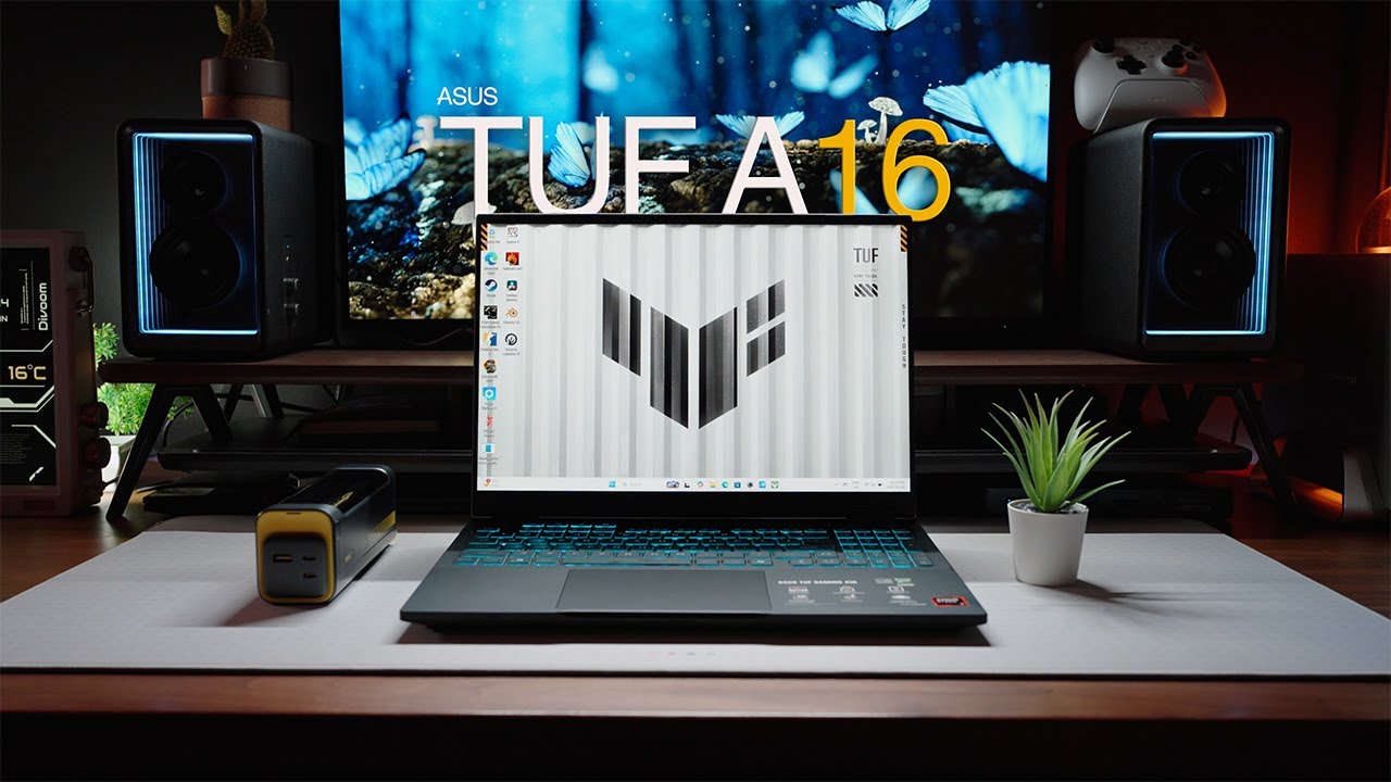 Asus TUF A16 (2025) Review: A Well Balanced Gaming Laptop!