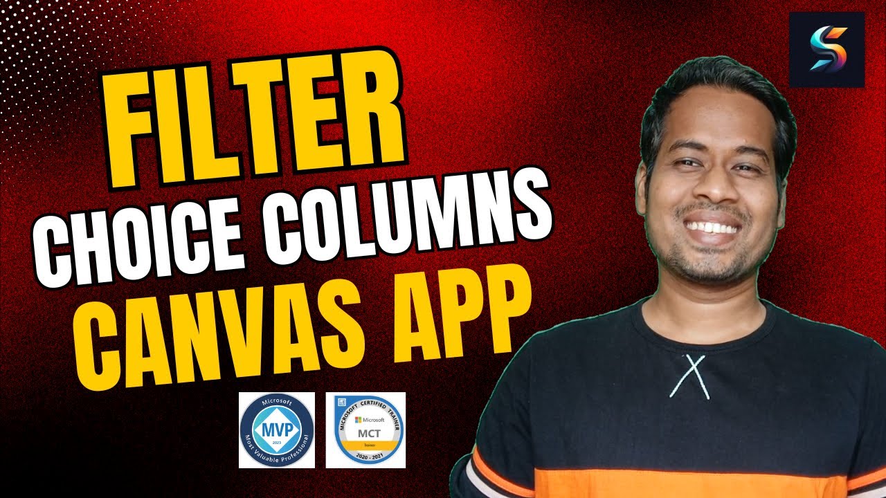 Filter  Records from Dataverse with Choice Column Canvas APP