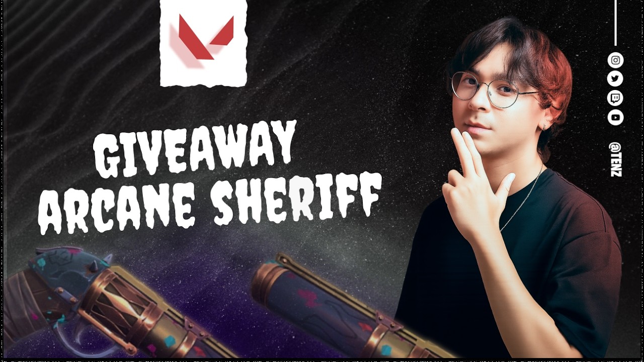 TenZ: Get your Arcane Sheriff right now! Streaming with subs in Valorant!