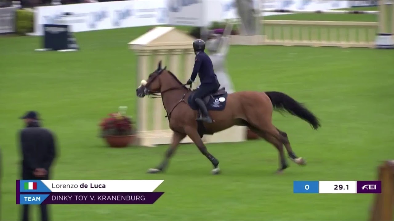 🥈Lorenzo de Luca with Dinky Toy V. Kranenburg