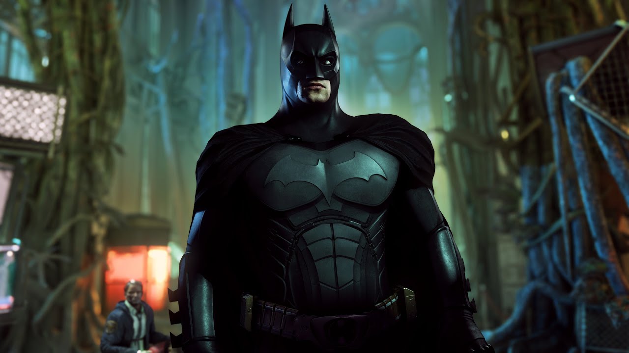 Бэтмен начинает финальную сцену противостояния с Пугалом (Arkham Knight)
