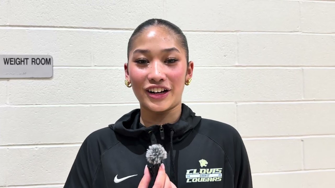 Sadie Sin of Clovis Girls Basketball on 29 Points in Regular-Season Finale to Win TRAC Championship