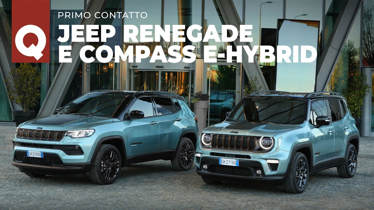 Jeep Renegade e Compass e-Hybrid: non chiamatele ibride leggere