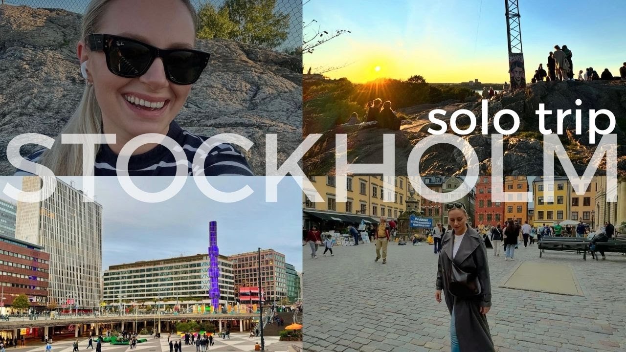STOCKHOLM 🇸🇪 | můj první solo trip! 💁‍♀️ 1. část