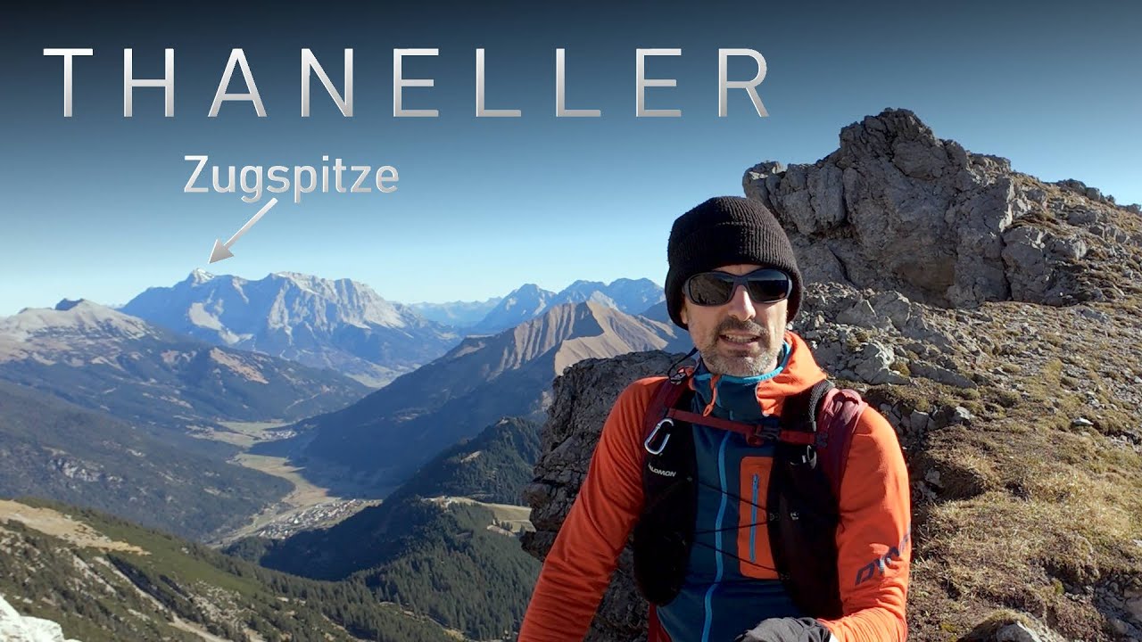 Thaneller - Wandergipfel mit Zugspitzblick - Leichte alpine Wanderung in den Lechtaler Alpen