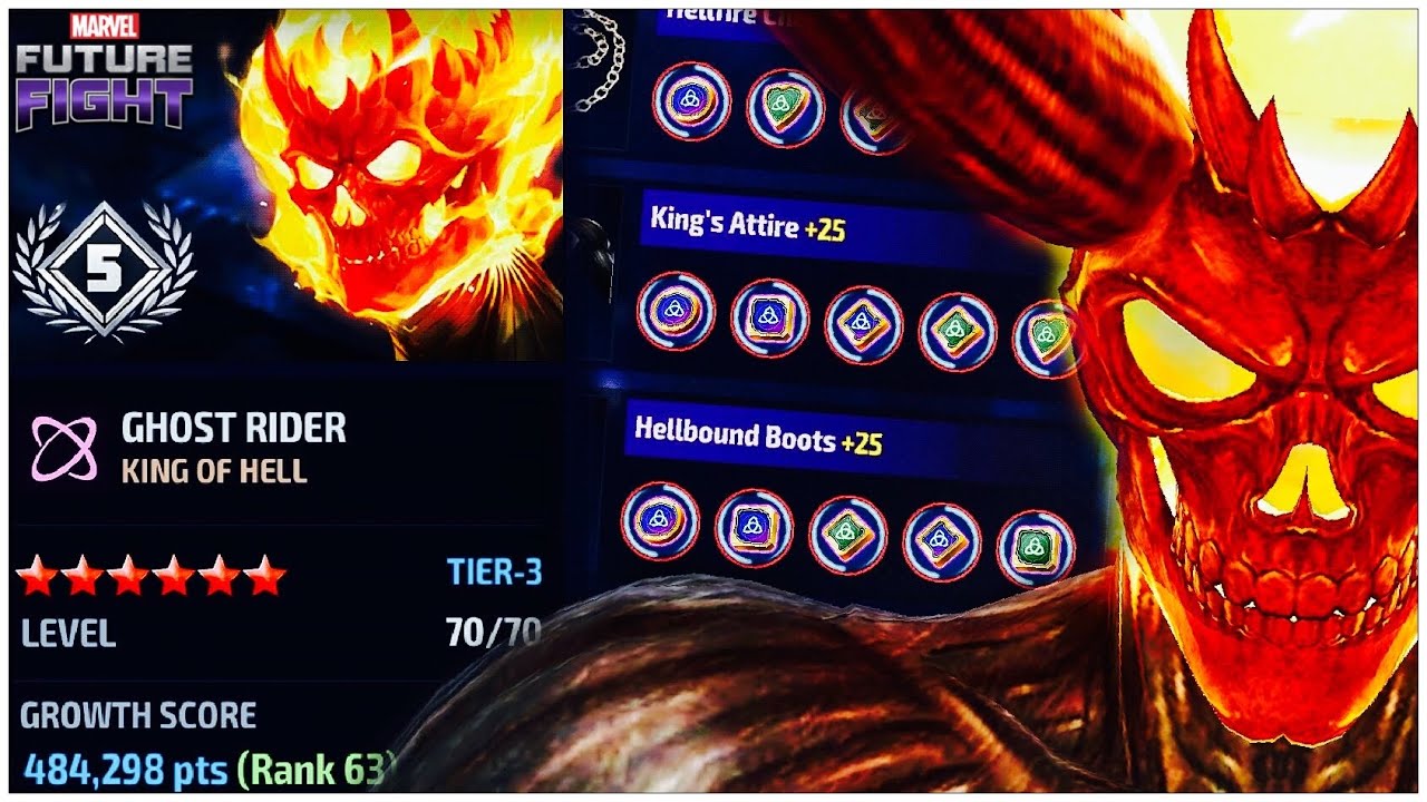 ONE LAST RIDE! MAX BUILD TIER 3 GHOST RIDER RETURNS | Marvel Future Fight