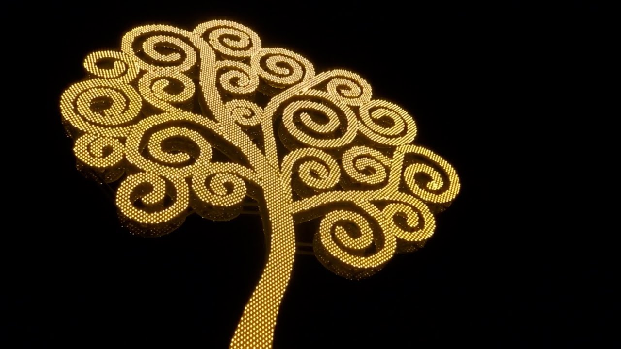 Encienden el primer Árbol de la Vida en Corinto