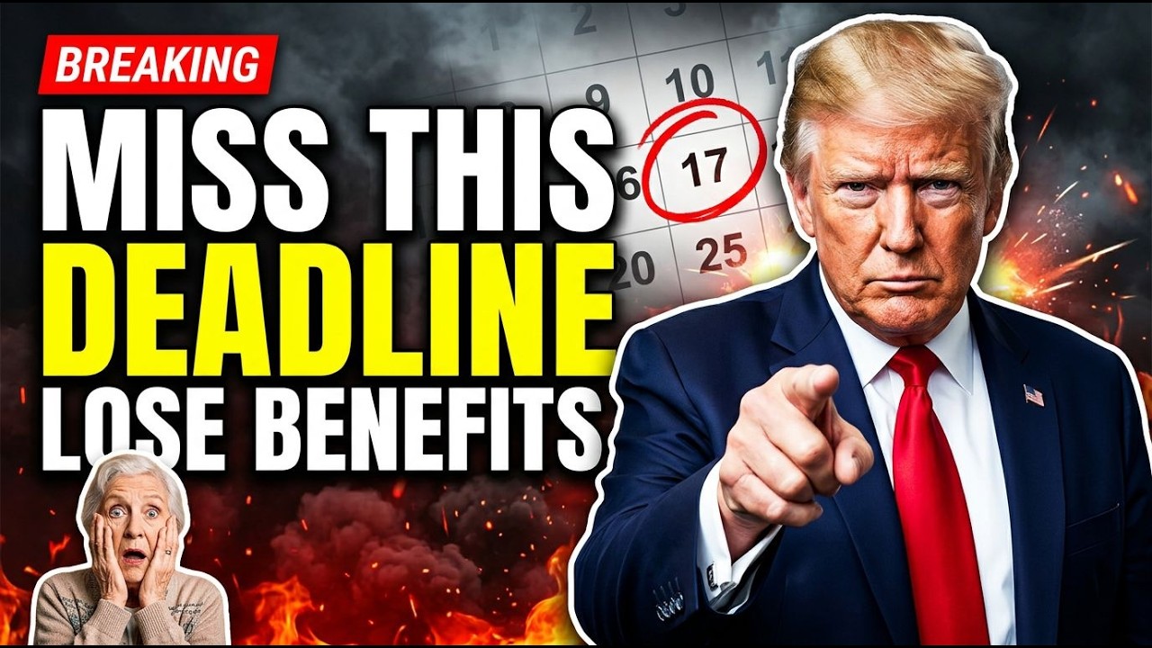 BREAKING: New IRS Filing Deadline Hits Seniors This Month — Miss It and Lose Your Benefits