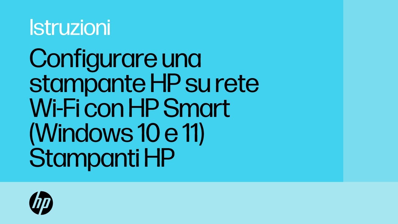 Come configurare una stampante HP su rete wireless con HP Smart in Windows 11 | HP Support