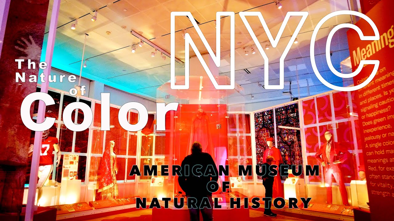 New York【The Nature of Color | American Museum of Natural History】2021 NYC Walking Tour【4K】