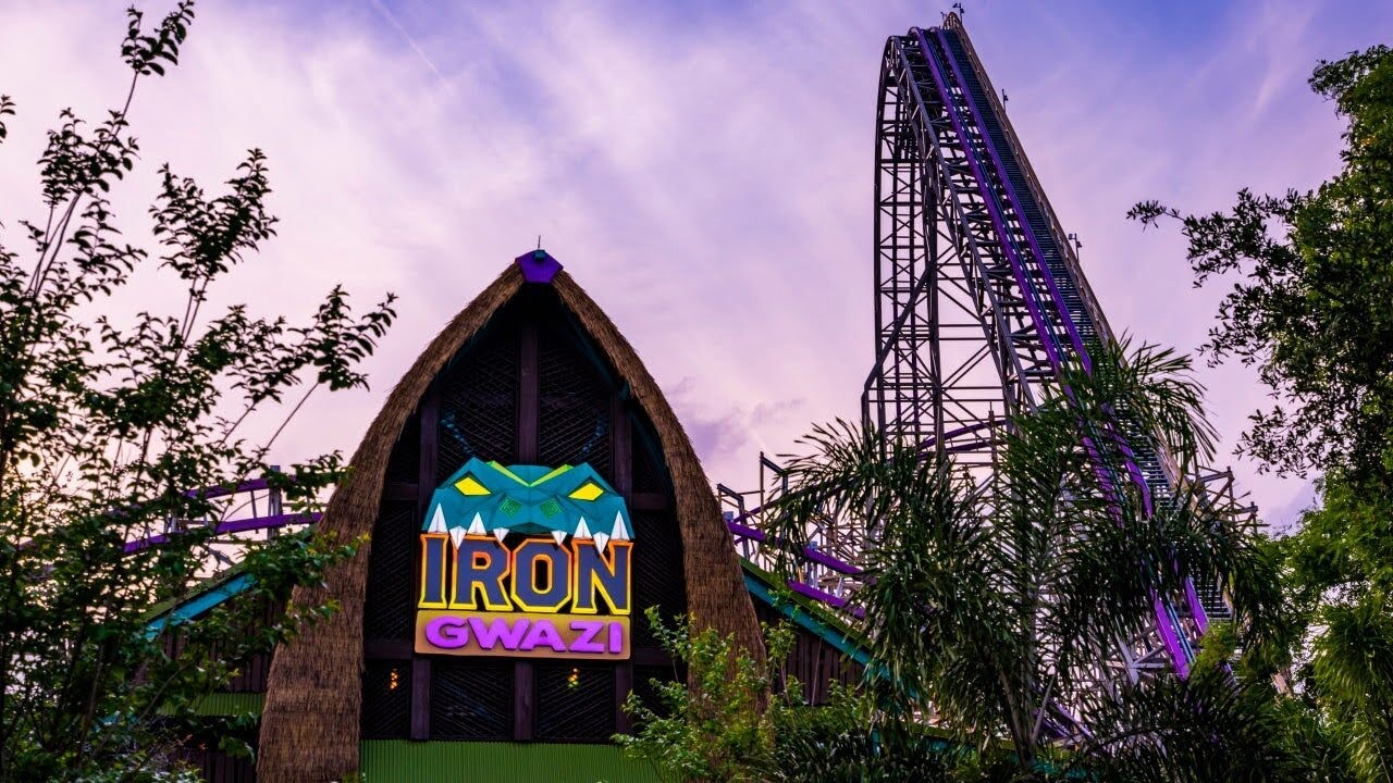 NOW OPEN - Iron Gwazi at Busch Gardens Tampa Bay