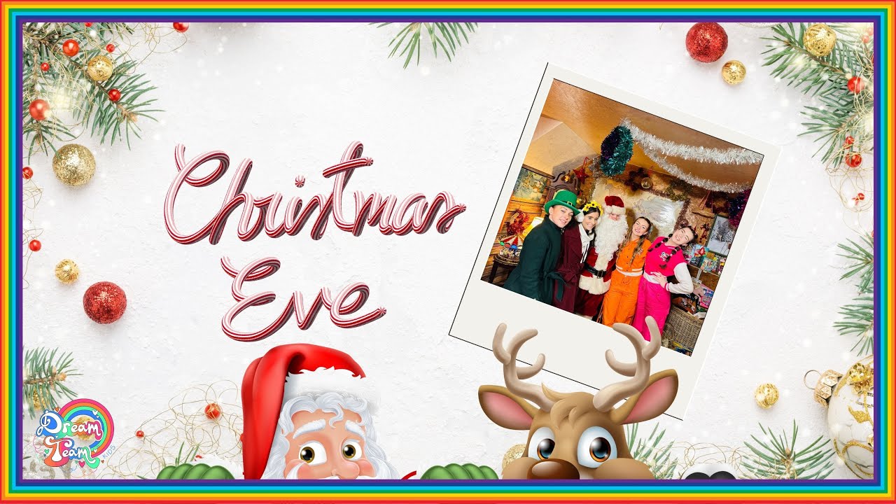Meet Santa with Dream Team Kids on Christmas Eve | Fun videos for kids