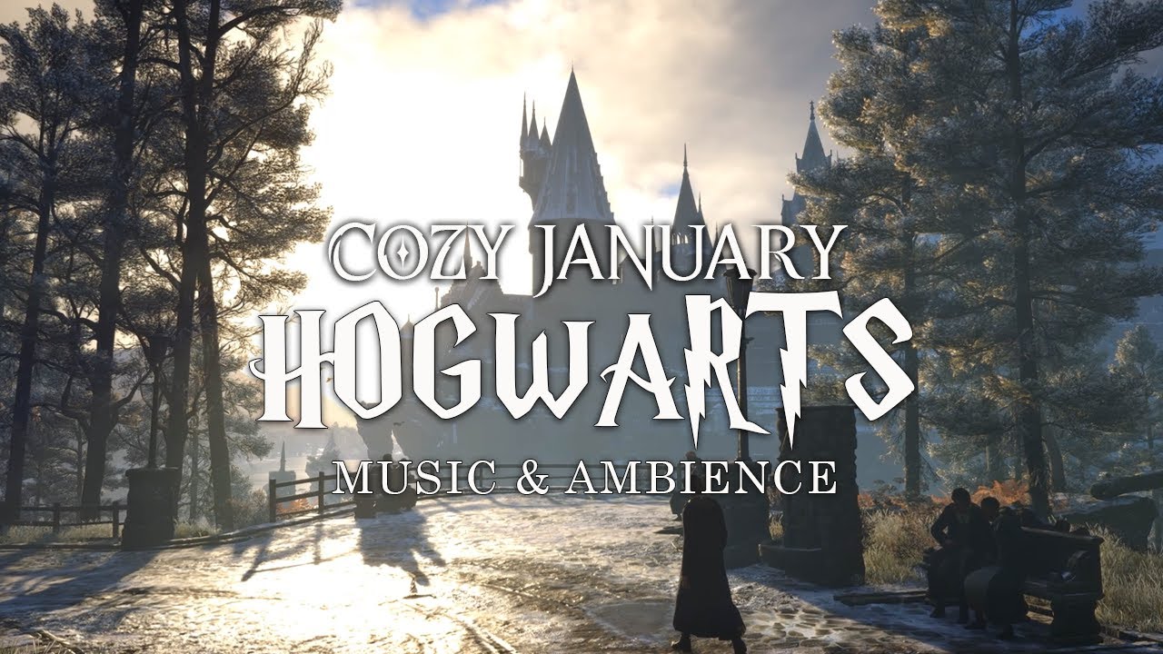 Hogwarts Legacy - Cozy January at Hogwarts - Harry Potter Music & Cozy Winter Atmosphere