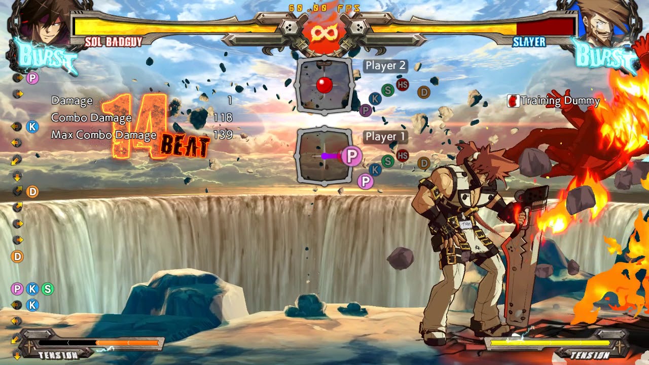 gg sol 5D8 kill combo