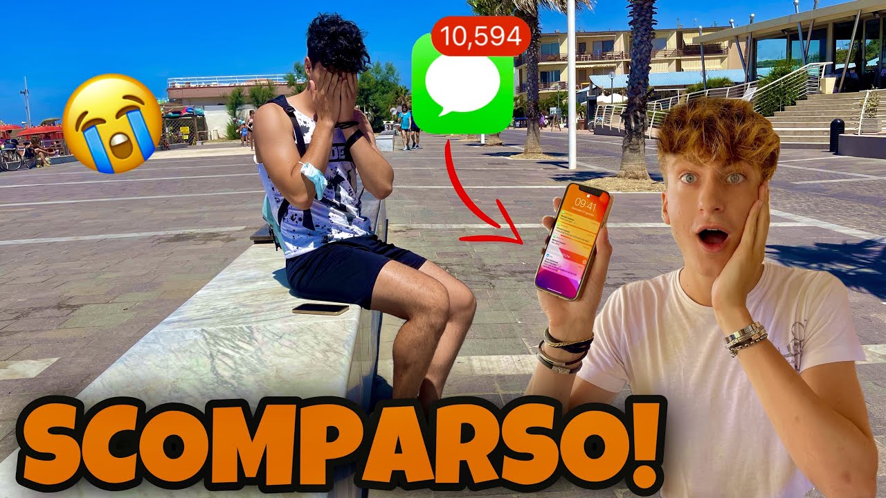 LEO FA UNO SCHERZO A TOMMY*scomparso* |leo&tommy