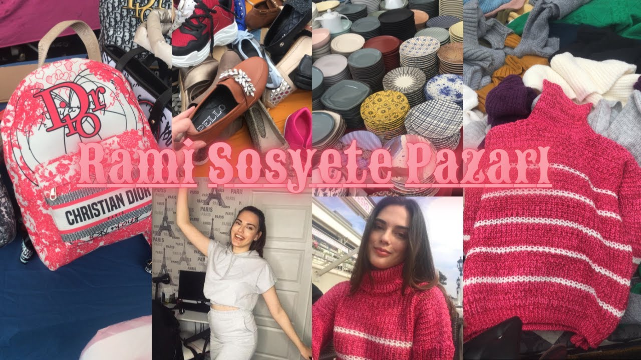 Rami Pazarı-Aldıklarım- 5/10 Tl’ye tezgahlar