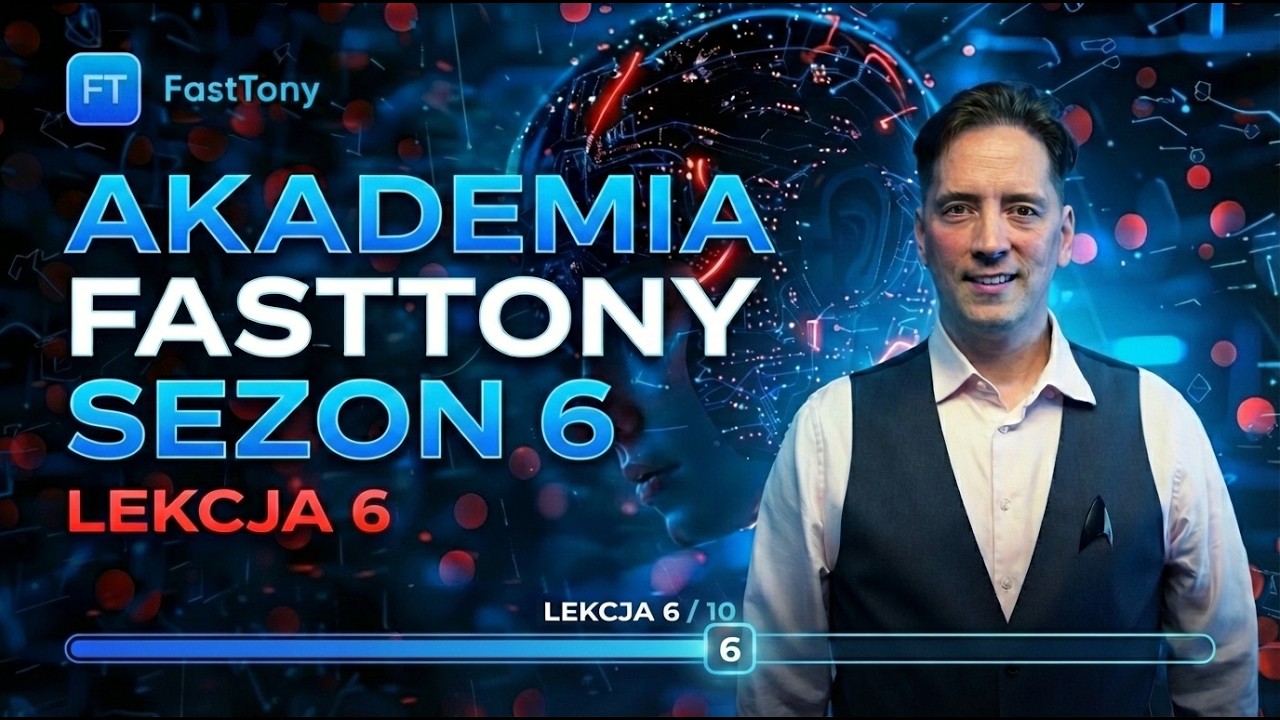 Akademia FastTony Sezon 6: Lekcja 6 &ndash; Dotacje BUR/KFS + co zmienia AI w marketingu