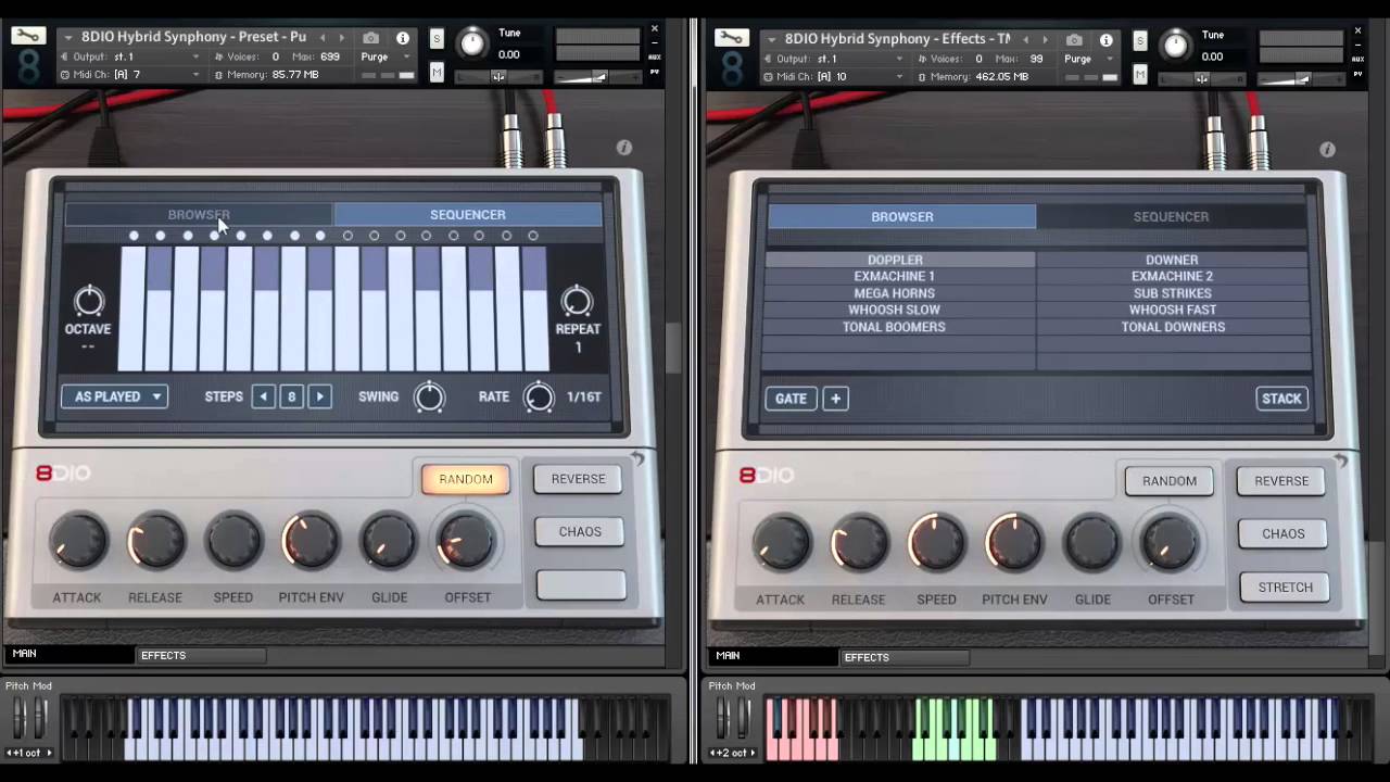8Dio Hybrid Tools Synphony Orchestra and Synths