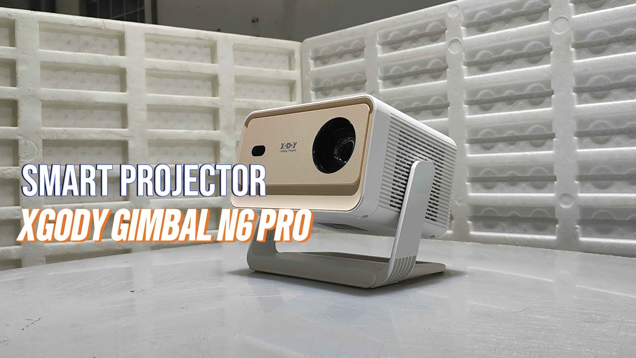 Review Smart Projector Android XGODY GIMBAL N6 PRO