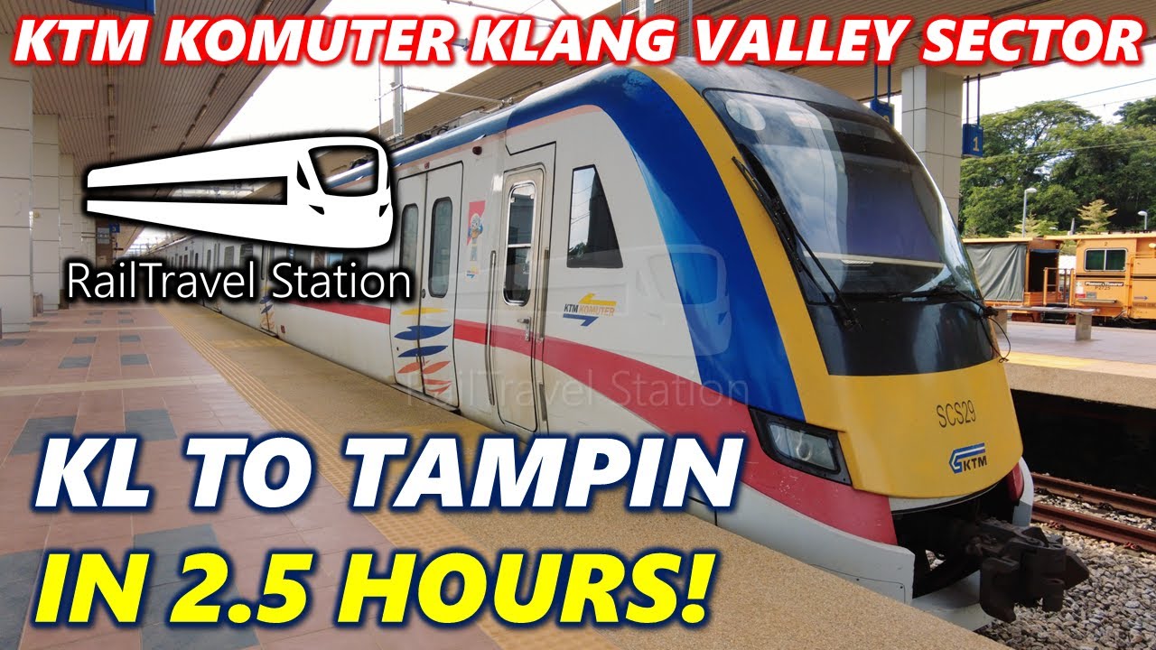 KTM KOMUTER TO MELAKA?! 🇲🇾🚆 KTM Komuter Klang Valley Sector 2237dn Kuala Lumpur→Pulau Sebang/Tampin