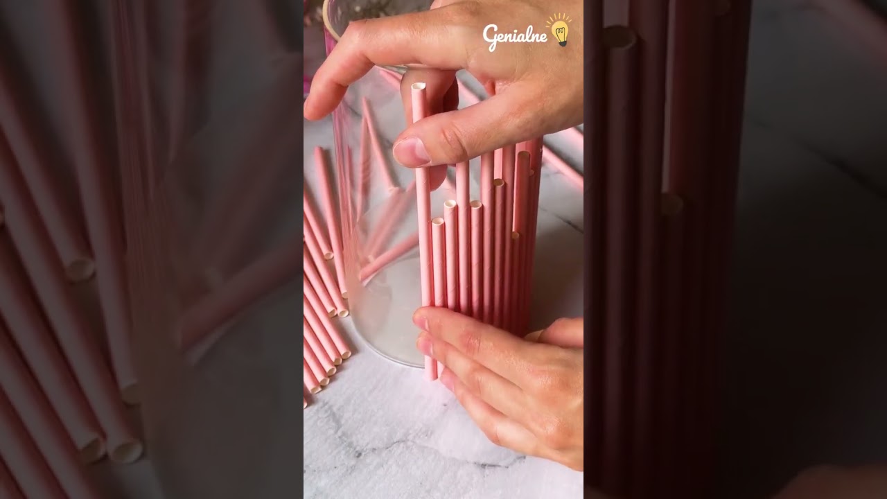 Jak zrobić piękny wazon samodzielnie? Wystarczy kilka chwil #diy #genialne
