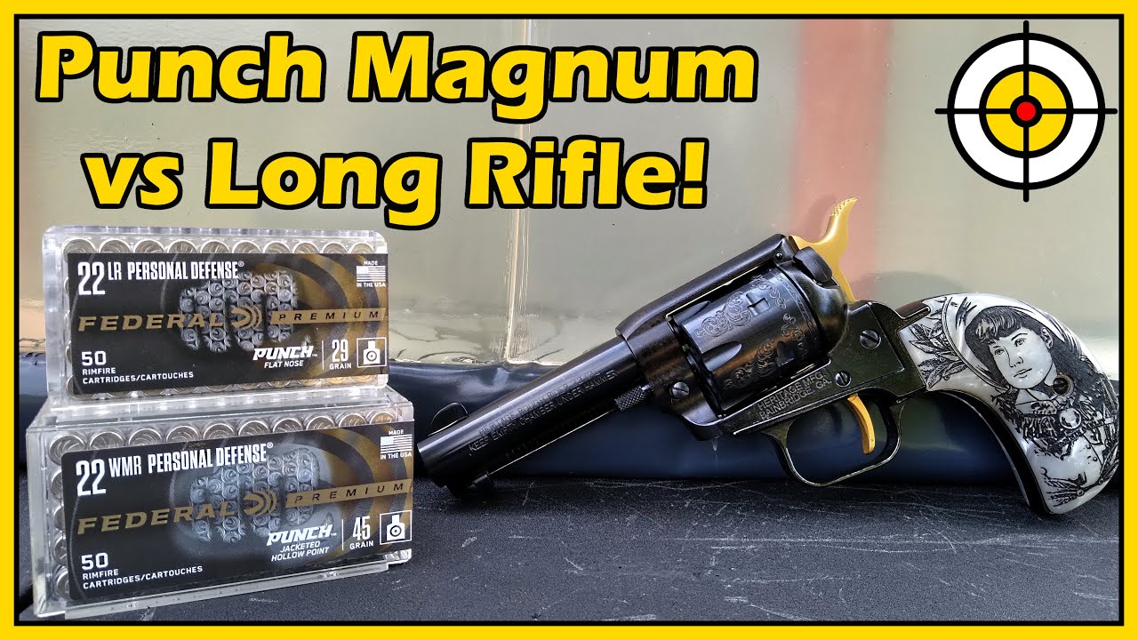 Соперничество братьев и сестёр! НОВИНКА: Federal PUNCH .22 Magnum против Long Rifle, тест на балл...