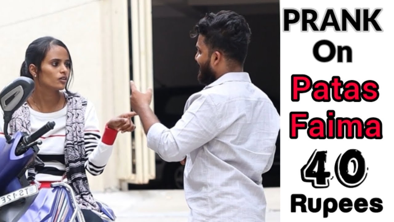 Prank On Patas Faima For 40 Rupees Went Extremely Wrong || Praveen Honey || Chandu Dochey || Pranks.
