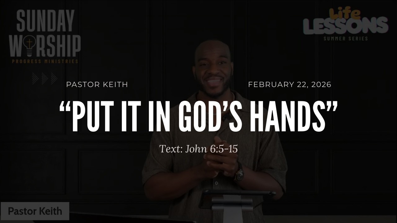 Put It In GOD'S HANDS!