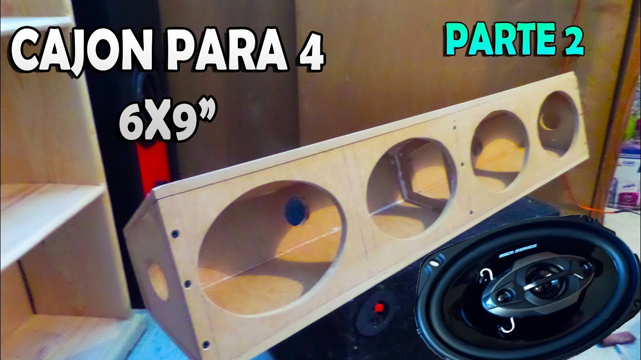 Armando Cajon para 4 Bocinas 6x9